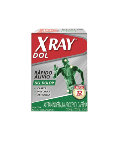 Xray Dol X 12 Tabletas...